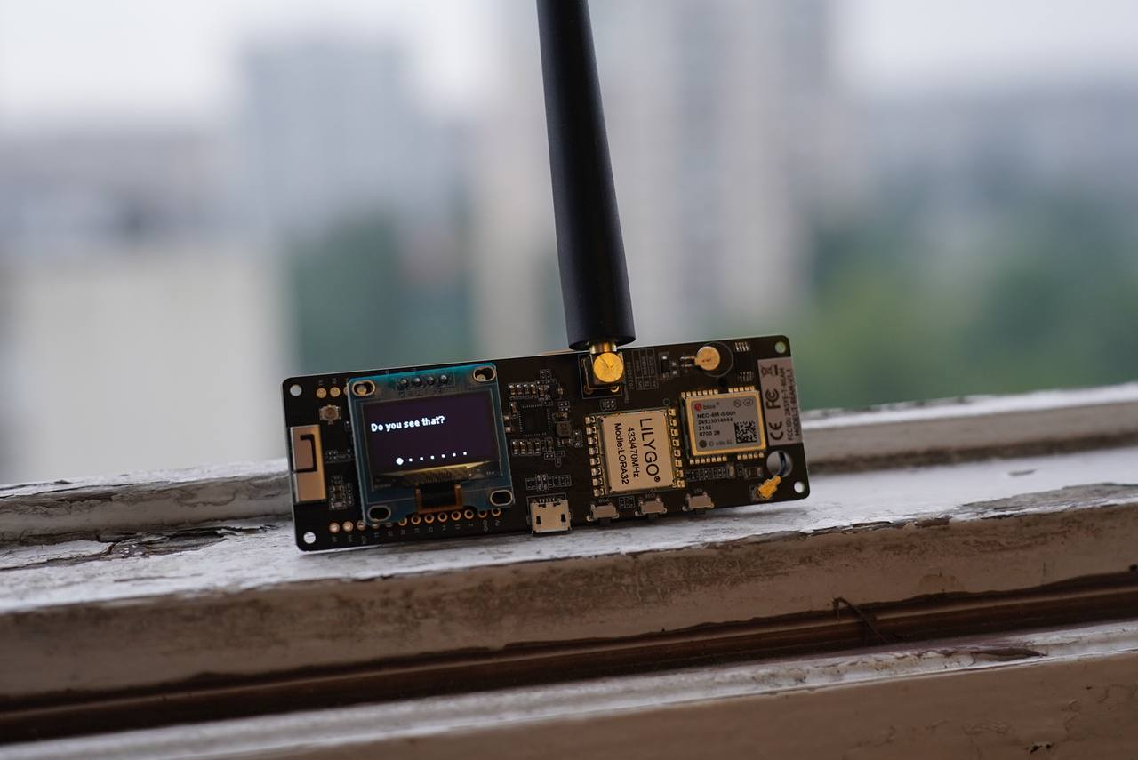 A Meshtastic modem